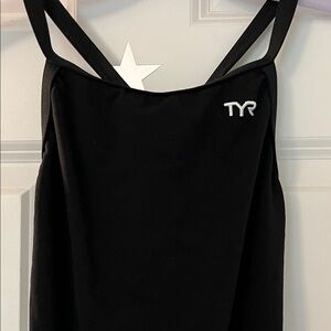 TYR Women's Black Camisole Bodysuit Swimsuit Small